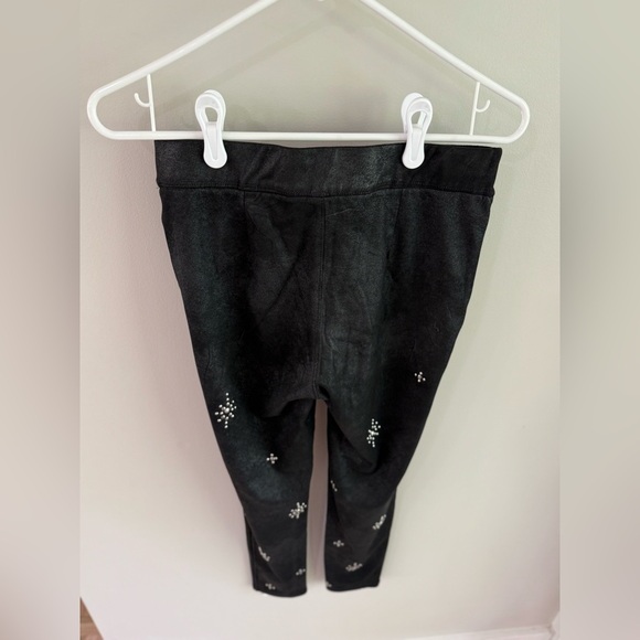 Free People Star Stud Embellished Skinny Pants - Black/Silver - Size 25 - Picture 12 of 15